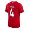 Camiseta de fútbol Liverpool 2023-24 Virgil 4 Primera Equipación - Hombre